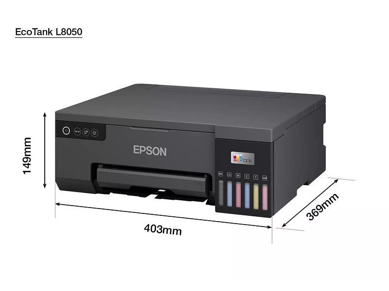 Epson EcoTank L8050 A4 Colour Inkjet Pri