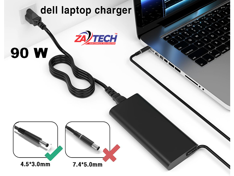 DELL Exp Laptop Charger 19.5V-4.62A