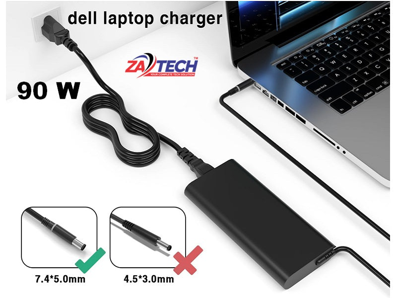 DELL Exp Laptop Charger 19.5V-4.62A