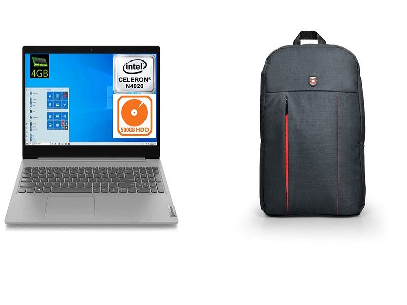 LAPTOP Bundle Lenovo Cel N4020 4Gb 500Gb