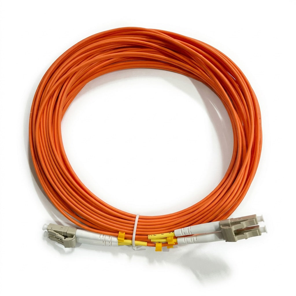 ZATECH LC to LC Fibre Optic Patch Cable 10m - OM2 Multimode Duplex