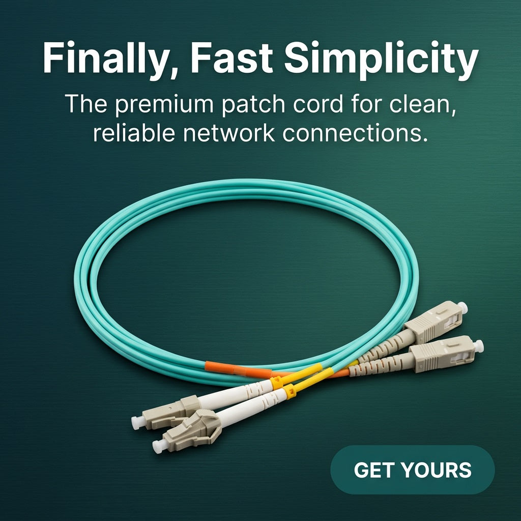 FIBRE Patch Cable LC/SC 1.5M Single Mode – view 4