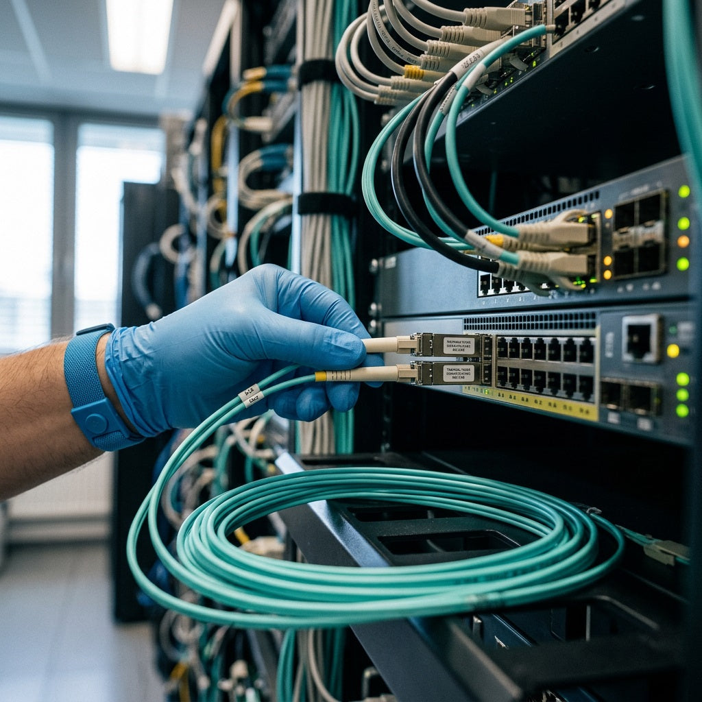 FIBRE Patch Cable LC/SC 5M Single Mode – view 3