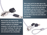 PINGCOOL Laptop Lock With Key