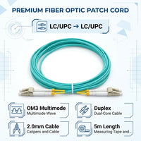 FIBRE Patch Cable LC/LC 5M Single Mode