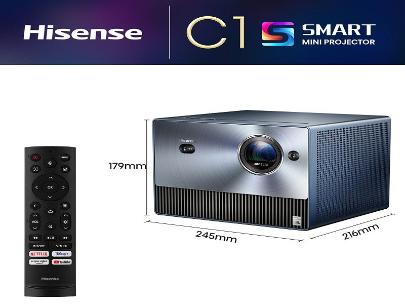 HISENSE C1 65-300" Trichroma 4K Smart
