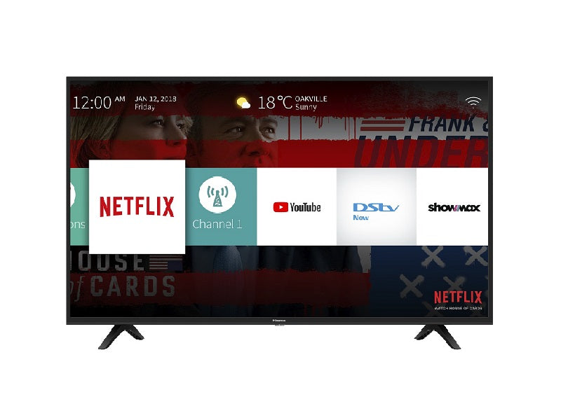 HISENSE 50" Uhd Smart Tv 4K Uhd Upscaler