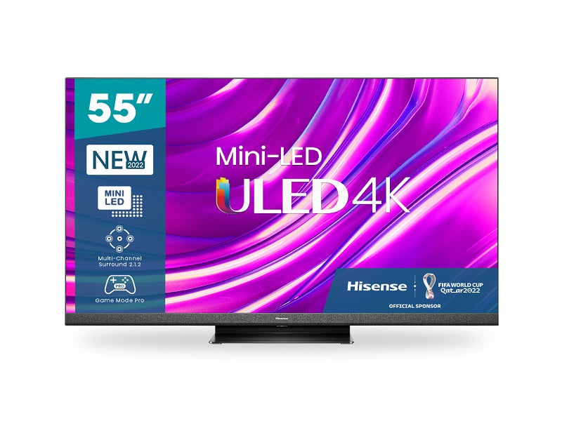 HISENSE 55" U8H Mini Uled Smart 4K Tv