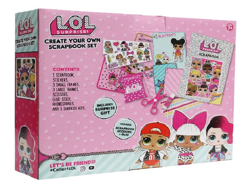 L.O.L Surprise Scrapbook Scissors + Glue