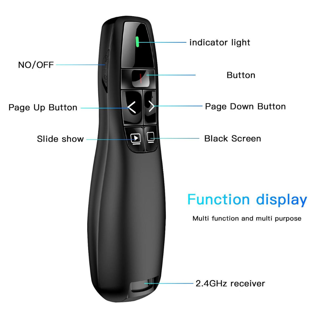 2.4GHz Wireless Laser Pointer Presenter