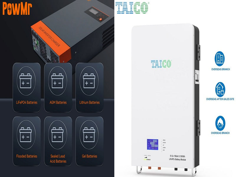 POWMR 5500W 48Vdc Solar Inverter +