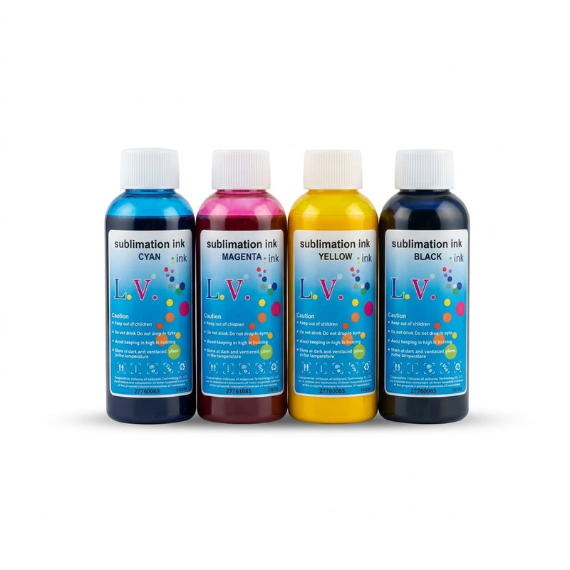 LV Sublimation Ink 100ML 4-Colour Set