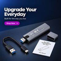 M.2 NVMe NGFF SSD Enclosure 10Gbps USB-C
