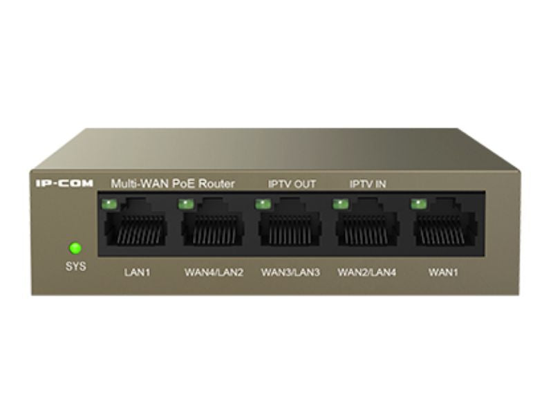 IP-COM 5 Port Cloud Managed PoE Router