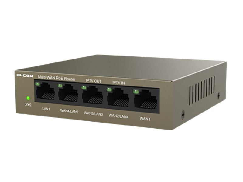 IP-COM 5 Port Cloud Managed PoE Router