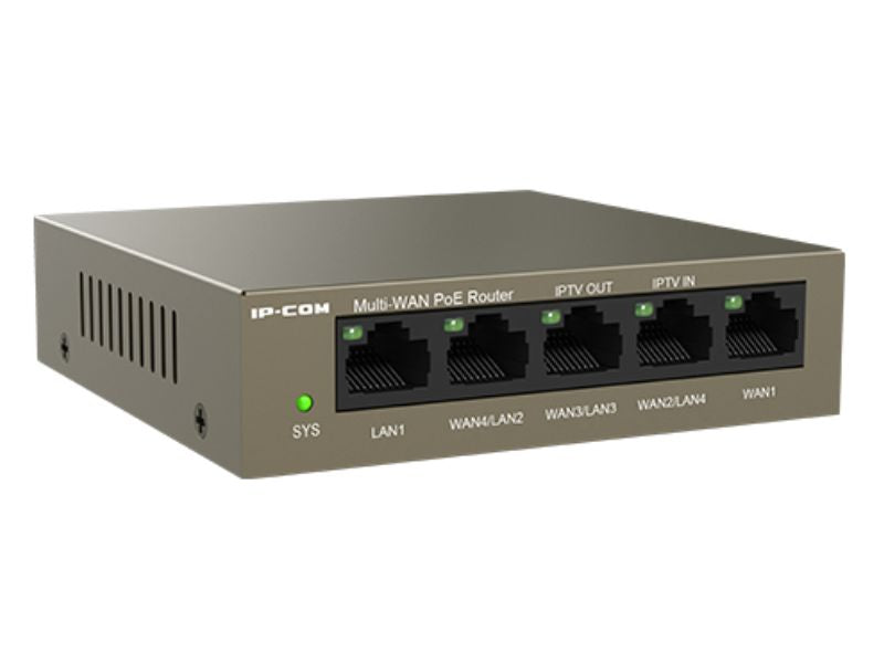 IP-COM 5 Port Cloud Managed PoE Router