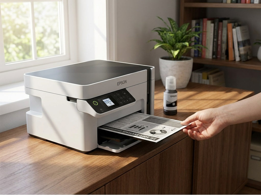 Epson EcoTank M2120 Mono All-in-One Ink Tank Printer - 15 ppm, Wi-Fi, Print/Scan/Copy