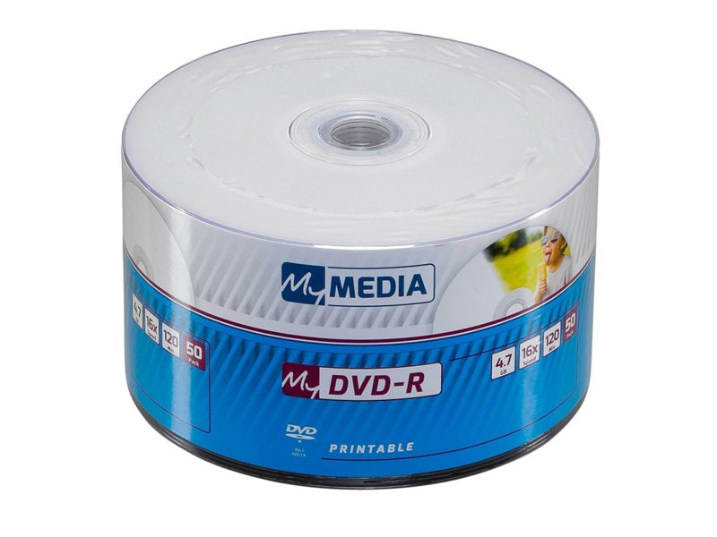 MyMedia Dvd-r 4.7gb 120 Min 16 X 50 Pack