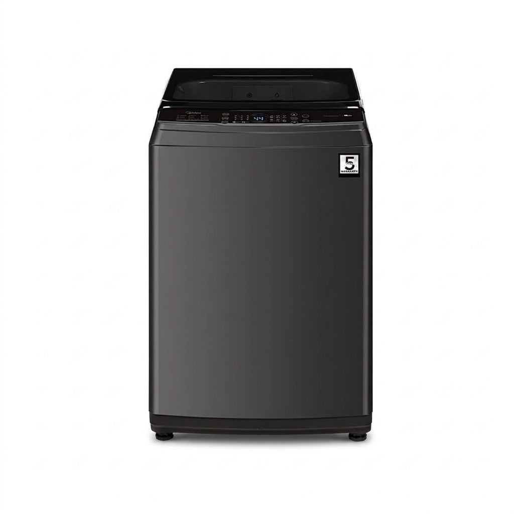 Midea MA200W110-T 11kg Top Loader Washing Machine - Turbo Function, Hygiene Wash, Titanium