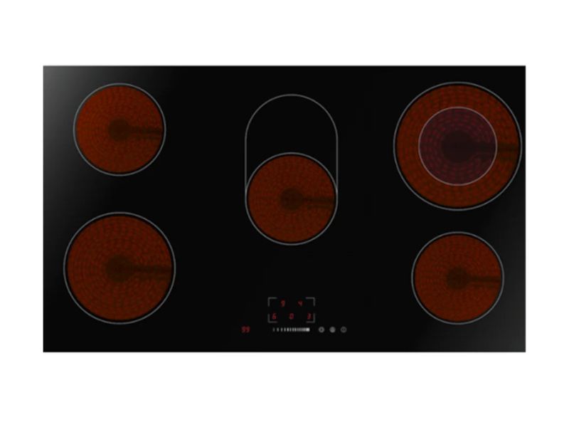 MIDEA 90CM CERAMIC HOB - 8MM - 5 PLATE