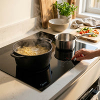 Midea MC-IF7454AJ1-A 60cm Induction Hob - 4 Zone, 8mm Glass, Boost, Slider Touch – view 2