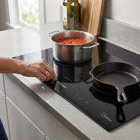 Midea MC-IF7454AJ1-A 60cm Induction Hob - 4 Zone, 8mm Glass, Boost, Slider Touch – view 3