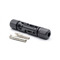 MC4 Solar PV Connector Set - Male & Female Connectors with Crimp Contacts for Solar Panel Cables (MC4-CONNECTOR)