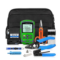 COMPTYCO MC70-15MW and AUA-7S fibre optic tool kit with cleaver and visual fault locator