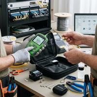 COMPTYCO MC70-15MW and AUA-7S fibre optic tool kit with cleaver and visual fault locator (view 2)