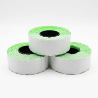 METO ME2216 Neon Green Price Label Rolls