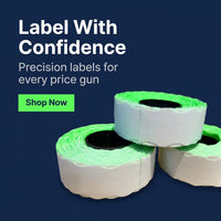 METO ME2216 Neon Green Price Label Rolls – view 4