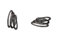 MEDIUM Nareen 2 Pipe Hookah Balck  -Fl