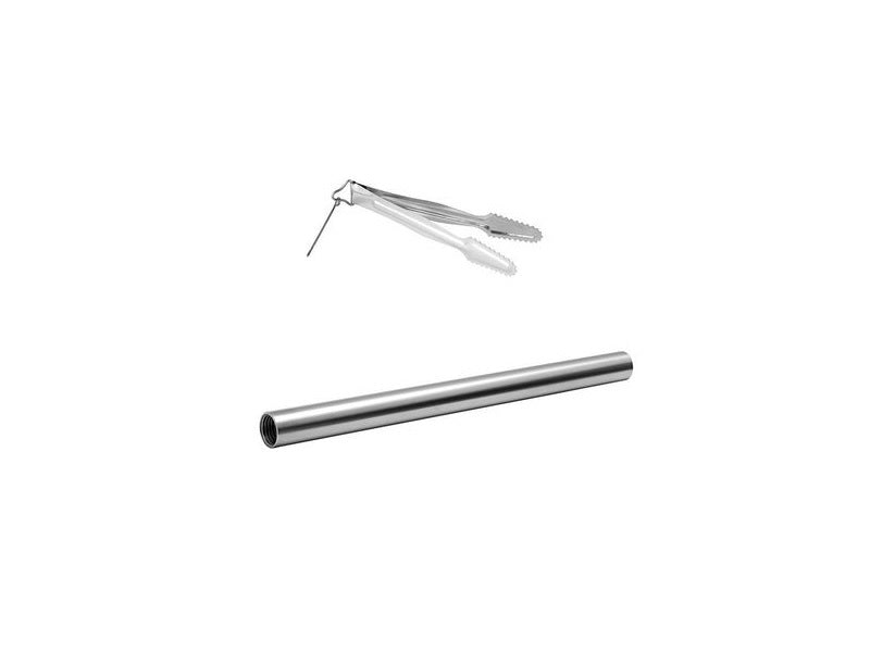 MEDIUM Nareen 2 Pipe Hookah Balck  -Fl