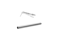 MEDIUM Nareen 2 Pipe Hookah Balck  -Fl