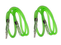 MEDIUM Nareen 2 Pipe Hookah Green-Fl