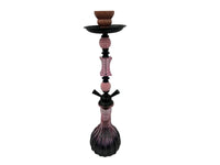 MEDIUM Nareen 2 Pipe Hookah Pink  -Fl