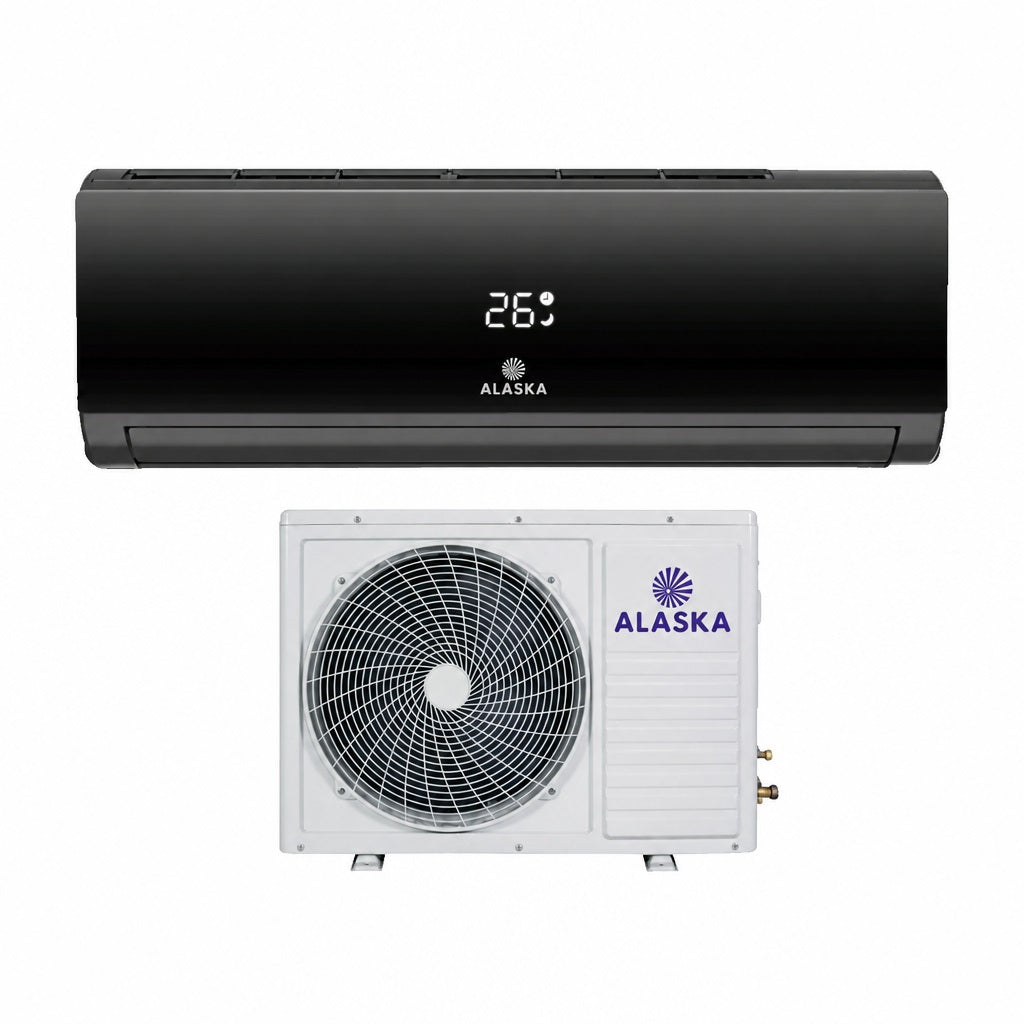 Alaska MIW12 12000 BTU Black Inverter AC