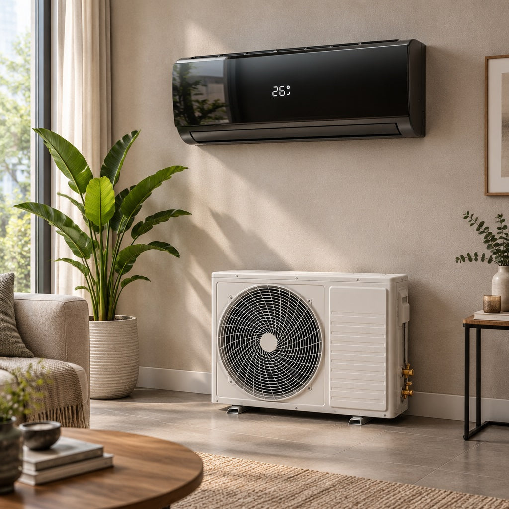 Alaska MIW12 12000 BTU Black Inverter AC