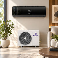 Alaska MIW12 12000 BTU Black Inverter AC