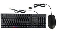 MICROKINGDOM Wired Combo Keyboard