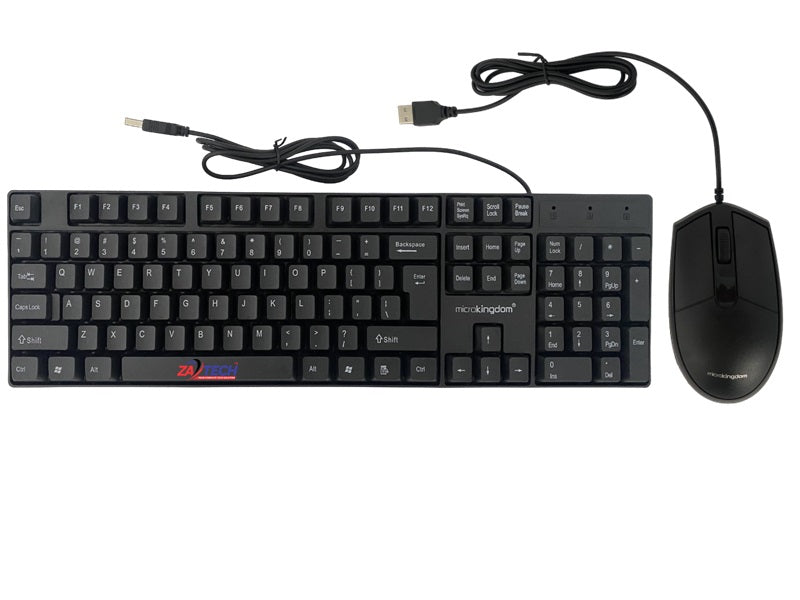 MICROKINGDOM Wired Combo Keyboard