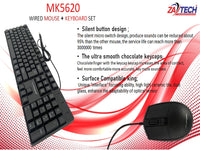 MICROKINGDOM Wired Combo Keyboard
