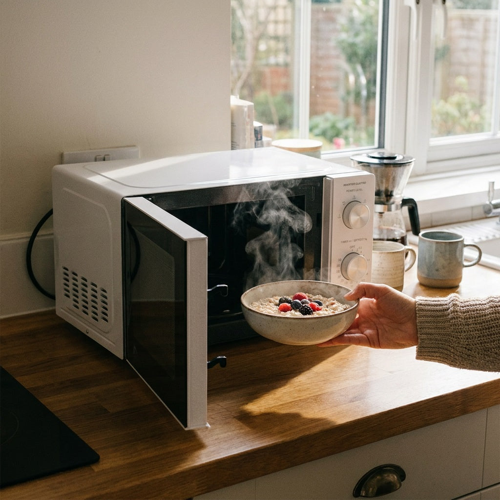 Midea MM20WHITE 20L Inverter Manual Microwave White - 700W, SmartWave