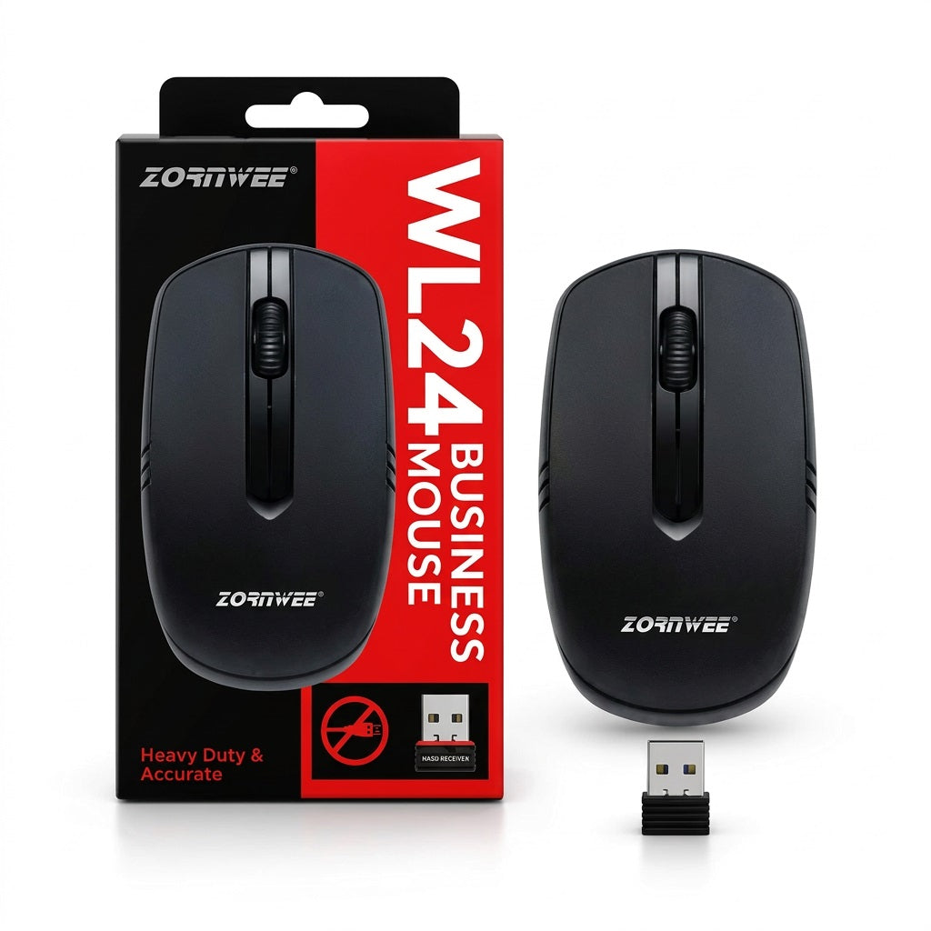 ZORNWEE Wireless Optical Mouse for Lapto