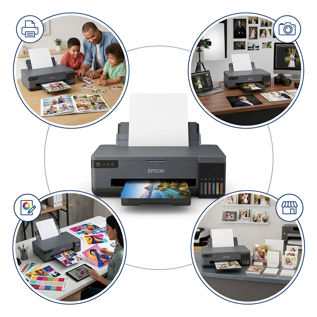EPSON Ecotank L18050 A3 Colour Inkjet WI-FI PHOTO PRINTER (Pre-Owned)