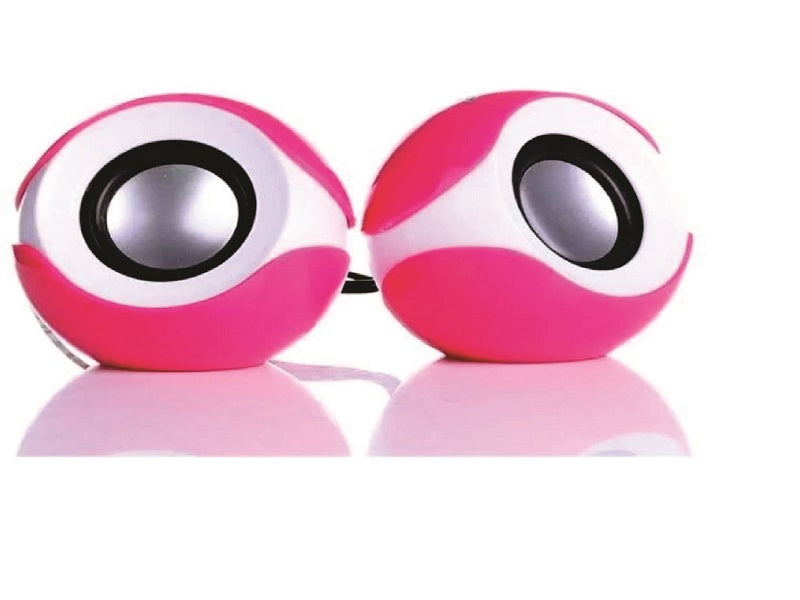 MULTIMEDIA Usb 2.0 Mini Speaker Pink