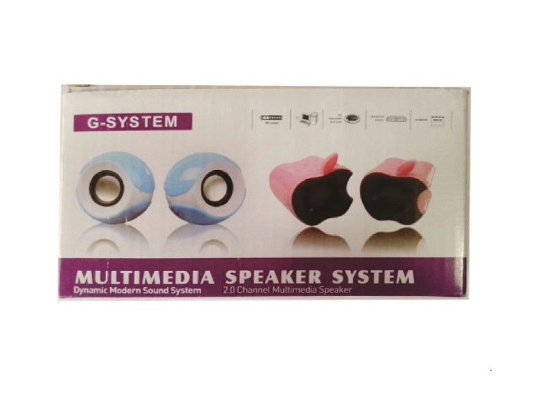 MULTIMEDIA Usb 2.0 Mini Speaker Pink