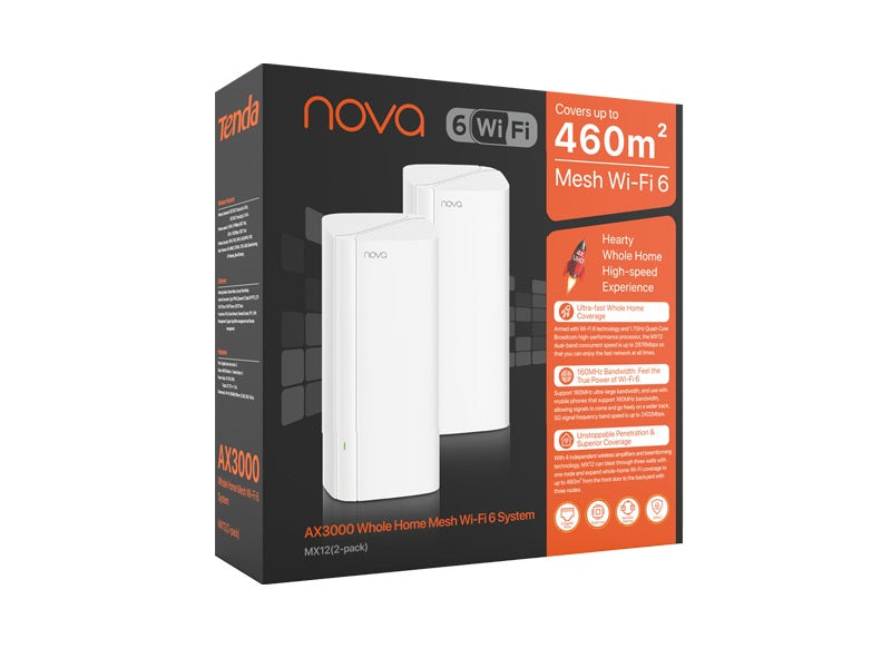 TENDA AX3000 Whole Home Mesh Wi-Fi 6