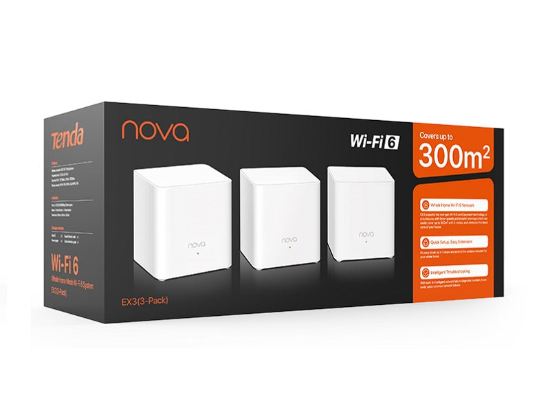 TENDA AX1500 Whole Home Mesh Wi-Fi 6