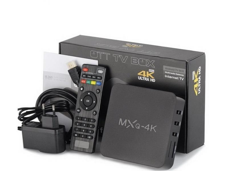 ANDROID Tv Box 4K Ultra Hd Mxq-4K 1+8Gb